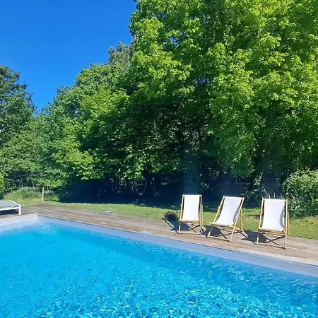 Domaine De Cachaou Logis Du Pujeau Sauna & Piscine Chauffee サル