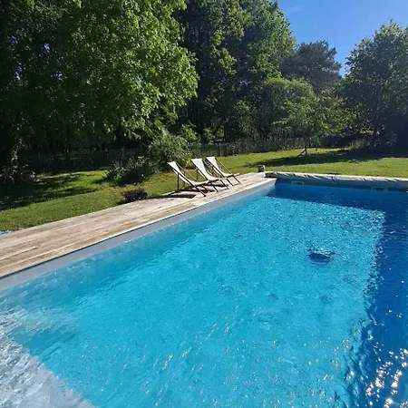 ヴィラ Domaine De Cachaou Logis Du Pujeau Sauna & Piscine Chauffee サル